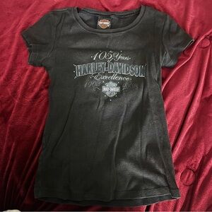 Harley-Davidson Black Graphic Tee